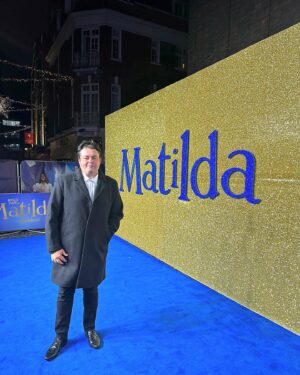 Daz Black Instagram - Literally the best on screen musical adaptation I’ve ever seen! Roald Dahl’s Matilda The Musical is only in cinemas from November 25th!! Big thanks to @sonypicturesuk for inviting me to the premiere #MatildaMovie #AD