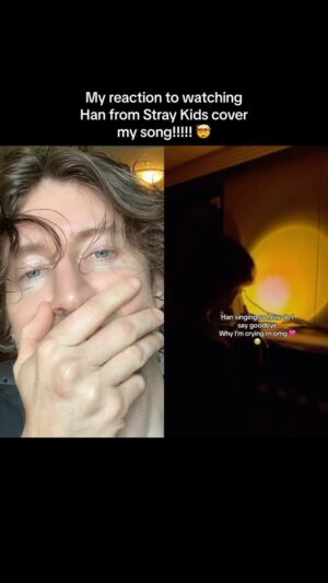 Dean Lewis Instagram - So many of you wanted to see my reaction to seeing Han cover my song How do I say goodbye, it went insanely viral all over the internet!! So honored HERE IT IS!!!!!! @realstraykids  @_doolsetnet #straykids #hanjisung