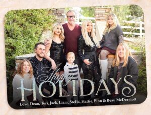 Dean McDermott Instagram - I’m in Canada filming again, BUT I made the Christmas Card shoot this year!!! Thank you to @simplytoimpress for helping my beautiful family share some Holiday Cheer!! #family #love #happyholidays