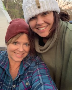 Deanna Duggar Instagram - Camping in the middle of nowhere!❤️
#onlymythirdtimetoevercampinatent😃
#tonewadventures❤️