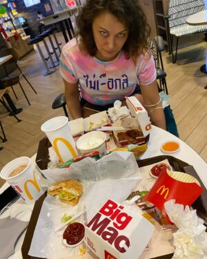 Deanna Russo Instagram - Thank you @_kevinktran_ for reminding me about that one night in Bangkok we played chess with all the regional flavors at McDonalds