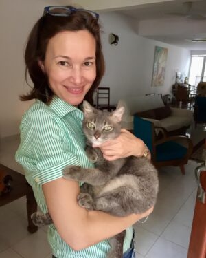 Deanna Yusoff Instagram - It’s been 2 years since you left us. Miss you my sweet little Lulu-rella. 

#cat 
#overtherainbow 
#lulu
#anniversary