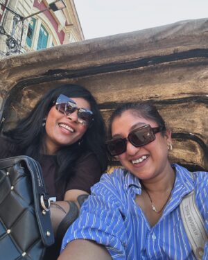 Debleena Sen Instagram - Because my baby is here in Kolkata. 

#dhakagirl #mybaby #girlsdayout #funtimes