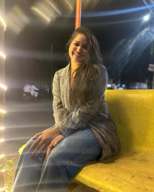Deborah Doris Fell Instagram - Angel energy 🪽✨

•

P.S: Do not judge a lady who has chipped nail polish 💅 

•

Photo Credits: @its_yoshith_here 

•

#deborahdorisfell #dollface #nofilterneeded #actress #angelic #angloindian #hyderabad #explore #fyp