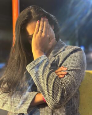 Deborah Doris Fell Instagram - Angel energy 🪽✨

•

P.S: Do not judge a lady who has chipped nail polish 💅 

•

Photo Credits: @its_yoshith_here 

•

#deborahdorisfell #dollface #nofilterneeded #actress #angelic #angloindian #hyderabad #explore #fyp