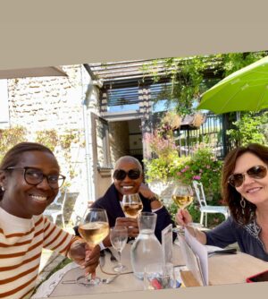 Deborah Roberts Instagram - If you’re fortunate in life, you connect with someone who becomes a lifelong friend. A confidant. A champion. A listener. A kind soul. An unending source of goodness. 
Beth Powers Lamm has been that and so much more for 3 decades. We met in Orlando as reporters at competing stations. But our competitive spirits gave way to a deep bond. Our evening assignments, soon followed by shared glasses of wine;red for her;white for me. The years ushered in roaring bouts of laughter, weekend spa visits, political debates, beautiful weddings, and a cherished, unwavering friendship. Then, children, careers and life stole much of our time. Yet, Beth and I never missed a beat during a precious phone call, even after an embarrassing amount of time had gone by. Once, we even found ourselves, serendipitously, in Paris at the same time and hopped a train to Giverny for lunch and a tour of Monet’s home. Beth was innately curious, passionate and intrepid. She cherished her two grown children and grandchildren but yearned to keep discovering and learning. Her light, ever so bright, has now gone out. It’s a shattering loss for those of us who loved her. The world has lost a beautiful soul. But heaven just gained one. Rest in peace Beth. 
Sending love and prayers of comfort to Jim, Helen and Danny