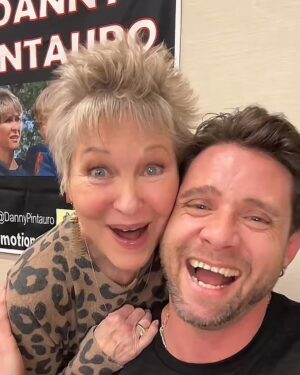 Dee Wallace Instagram - With my son from #Cujo 🐶 @dannypintauro at Horror Realm in Pittsburgh ♥️