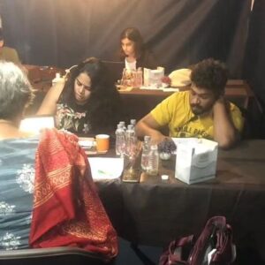 Deepa venkat Instagram - Couple of working stills clicked by someone truly special. 

That single card at the end credits. I have no words to describe the feeling. 

🙏

SriramRaghavan @tipsfilmsofficial @matchboxpix @rameshtaurani @sanjayroutraymatchbox @jaya.taurani #KewalGarg @actorvijaysethupathi @katrinakaif @radhika_sarathkumar #KavinBabu @actor_shanmugaraja @ashwinikalsekar #RajeshWilliams @radhikaofficial @gayathrieshankar #PariSharma @ipritamofficial @yughabharathi #PoojaLadhaSurti #ThiagarajanKumararaja #PratheepKumarS  @abduljabbar_offl #PrasannaBalaNatarajan @latatudinal  @mayursharma22011 #MadhuApsara @vishal_bajaj_1603 @daniel.b.george @imdeepavenkat @anaitashroffadajania @gopiprasannaa #SaranDevraj
