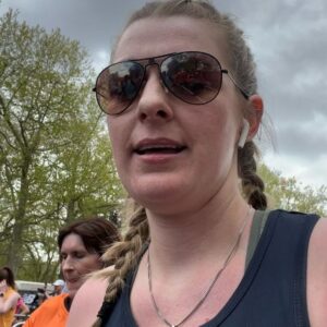 Dehenna Davison Instagram - A quick look back at today’s @londonmarathon. Some brilliant highs (a fair few lows) but I finished it without stopping once, and all to raise money for the brilliant @national_migraine_centre. There’s still time to donate so please do (my aching legs would appreciate it!!) and the link is in my bio 🏃‍♀️ #migraine #migrainewarrior #migraineawareness
