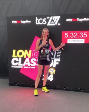 Dehenna Davison Instagram - A quick look back at today’s @londonmarathon. Some brilliant highs (a fair few lows) but I finished it without stopping once, and all to raise money for the brilliant @national_migraine_centre. There’s still time to donate so please do (my aching legs would appreciate it!!) and the link is in my bio 🏃‍♀️ #migraine #migrainewarrior #migraineawareness