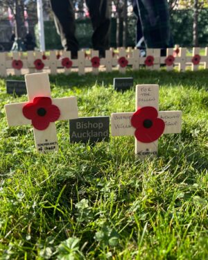 Dehenna Davison Instagram - An honour to welcome veterans Mike Donne and Ruth Wright to Parliament today to lay the constituency cross in the Speaker’s Garden of Remembrance.

Mike and Ruth, volunteers for SSAFA the Armed Forces charity, also laid a cross on behalf of the Bishop Auckland’s Veterans Group, an incredible organisation they founded. 

I’m incredibly grateful to Mike and Ruth for taking the time to come to Parliament, and joining me to pay our respects to those who have served our country.

Lest we forget.