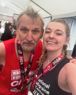 Dehenna Davison Instagram - A quick look back at today’s @londonmarathon. Some brilliant highs (a fair few lows) but I finished it without stopping once, and all to raise money for the brilliant @national_migraine_centre. There’s still time to donate so please do (my aching legs would appreciate it!!) and the link is in my bio 🏃‍♀️ #migraine #migrainewarrior #migraineawareness