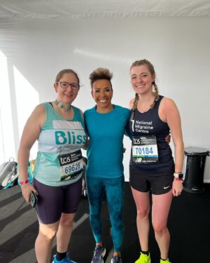 Dehenna Davison Instagram - Just got some words of wisdom from a true legend! We’ll be starting at around 1015 so keep an eye out and, if you’re watching in person, give us a cheer! @LondonMarathon