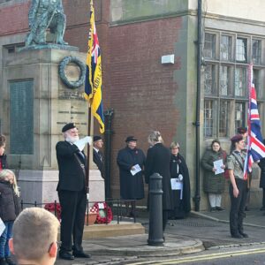 Dehenna Davison Instagram - Honoured to lay a wreath in Shildon and pay tribute to those who gave their lives, so that we may have our freedom.

Thank you to those who laid the Parliamentary wreathes across Bishop Auckland, Barnard Castle, and Spennymoor this morning.

We will remember them.