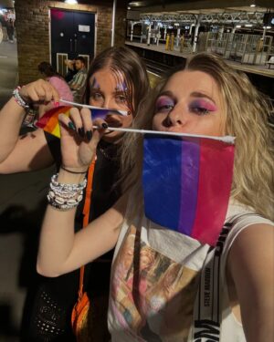 Dehenna Davison Instagram - Happy Pride! 🏳️‍🌈 💜🩷💙