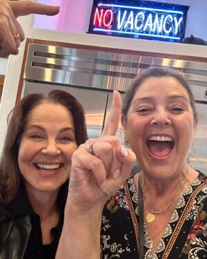 Deirdre Lovejoy Instagram - No room left in 2023!! Grateful to celebrate the holidays and ring in the new year with one of my oldest and dearest. Thanks @camrynmanheim for always having my back.❤️🙏🎁
#friends #family #holidays #love #joy #fun