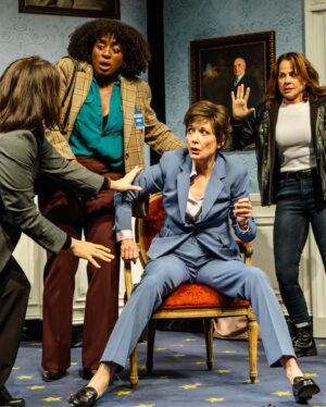 Deirdre Lovejoy Instagram - These PEOPLE!!!!!! ❤️❤️❤️❤️🙏🙏
Opening Night, with a few production stills thrown in…Thanks to the incredible cast, our brilliant crew, and our amazing understudies; it takes a village. Congratulations to our whole POTUS GEFFEN Team!❤️🎉🙏🇺🇸