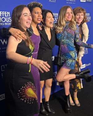 Deirdre Lovejoy Instagram - These PEOPLE!!!!!! ❤️❤️❤️❤️🙏🙏
Opening Night, with a few production stills thrown in…Thanks to the incredible cast, our brilliant crew, and our amazing understudies; it takes a village. Congratulations to our whole POTUS GEFFEN Team!❤️🎉🙏🇺🇸