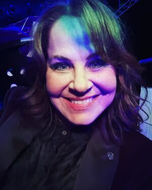 Deirdre Lovejoy Instagram - I found a blue clip Light backstage…then I found a gaggle of feet splashing in a big puddle of #blue… #tech #potus #geffen #actor #backstage #theatre #gays #lesbians #lgbt #actors #love #joy #fun #comedy #laugh #laughs #women #fml #farce
