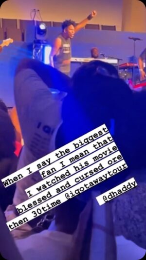 Deitrick Haddon Instagram - I don’t know you personally but Thank you @jadesmith30 for supporting my music, films and concerts down through the years. It means a lot!! You captured a great moment!  #FAMLove 
#DeitrickHaddonOntour #onenightincalifornia drops may 17th!!