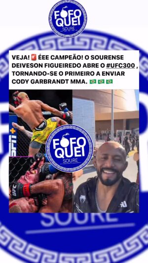 Deiveson Figueiredo Instagram - NOSSO CAMPEÃO 🚨