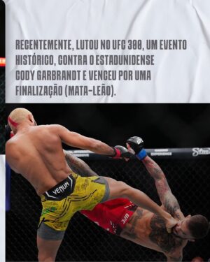 Deiveson Figueiredo Instagram - Não é à toa que ele é o campeão! 👊🏼

Para chegar até aqui, nosso guerreiro enfrentou cada desafio de cabeça erguida, com muito foco e garra.

Arraste para o lado e conheça um pouco da sua história no UFC.

#DeivesonFigueiredo #DaicoDeusDaGuerra #TeamFigueiredo #UFCBrasil #MMA #UFCFightNight #Lutador