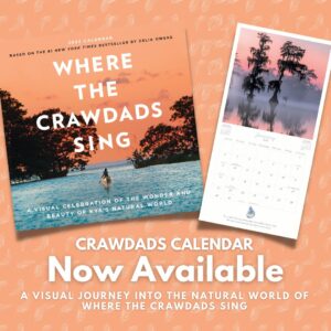 Delia Owens Instagram - Hi Everyone, I'm so excited to tell you that the Crawdads calendar is now available wherever books are sold!  It is a collection of stunning photos from Kya's world in the marsh plus excerpts of my words from the novel.  It's a lovely way to be reminded of Kya everyday.  Thank you.
