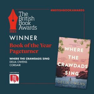 Delia Owens Instagram - So excited to announce that Where the Crawdads Sing  won the British Book Award (Page Turner). Thank you UK!!!