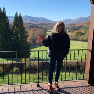 Delia Owens Instagram - I’m so thrilled to be in the quiet nature of the mountains, river and autumn leaves of my horse farm.  My soul thrives on the silence.  Crawdads is still on the NYT Bestseller List and I am so grateful to each of you.