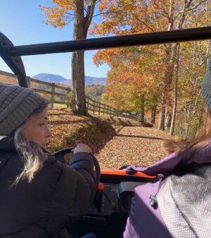 Delia Owens Instagram - I’m so thrilled to be in the quiet nature of the mountains, river and autumn leaves of my horse farm.  My soul thrives on the silence.  Crawdads is still on the NYT Bestseller List and I am so grateful to each of you.