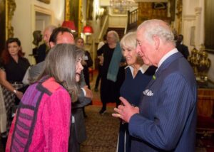 Delia Owens Instagram - I was so honored to meet Prince Charles at The Duchess of Cornwall's reception to celebrate the first anniversary of her Reading Room, which has done so much for authors and readers.  The picture captures the moment that Prince Charles and I realized our paths had crossed deep in the Kalahari Desert in the late 1970s.  Meanwhile, 'Where the Crawdads Sing' has been on the NYT Bestseller List for 3 years and 6 weeks!  Thank you everyone.
