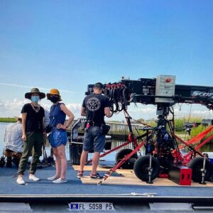 Delia Owens Instagram - Crawdads movie director, Livi Newman, and Director of Photography, Polly Morgan, and all cast and crew doing a fabulous job in every conceivable type of water craft!! Meanwhile ‘Where the Crawdads Sing’ has been on the NYT BESTSELLER LIST for two years and 9 months straight!  Thank you so much ♥️