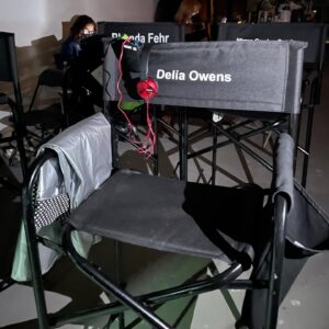 Delia Owens Instagram - Behind the scenes on the Crawdads movie set. Meanwhile the Crawdads paperback is Number 1 again on the NYT Bestseller List. On the List for a total of two years and eight months. Thank you everybody!