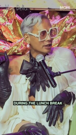 Delta Work Instagram - This week we present the 100th episode of @verydelta which was recorded in front of a live audience at @hamburgermaryslb 🔶🍔🔶

Come watch and listen to the episode with @sutanamrull 

@stonebluecole @margotpaulinepadilla @dougpartyofone @mompodcasts @foreverdogteam