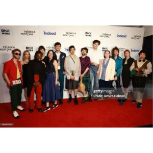 Demi Adejuyigbe Instagram - beyond honored to be in a feature at Tribeca called BOYS GO TO JUPITER, masterfully written/directed by @glanderco and starring an absolute murderer’s row of great comedians and actors. it’s really fucking funny and sweet and visually unbelievable/fresh and when the credits rolled i was shocked at how short they were and to learn that Julian animated most of the damn thing himself and is just too humble to brag about it!!

i should have posted about this much earlier so that anyone at Tribeca could go and see it but I’m really really bad at posting on the grid :( there’s still one showing left on the 16th, as they brought the movie back by popular demand (and also we are eligible for the Audience Award! so vote!!) so go and see it!!

important: please scroll through for a sequence of photos taken by @glanderco and producer @peisinyanglazo after our second screening where i saw and met whoopi goldberg, who i once announced that i want to be when i grow up and then had to fake a laugh because everyone else thought i was joking and laughed