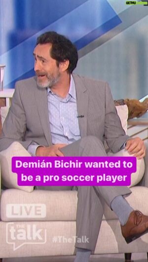 Demián Bichir Instagram - We’re very glad @demianbichiroficial chose acting🤩 #soccer #acting