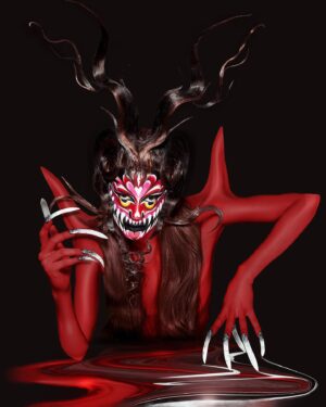 Denali Instagram - demonio 👹 

Incredible collab between some of my absolute faves

📷: @dmvrtinez.jpg 
Edit by @bumblebee_ft 
🎨: @dippwadd 
💇🏻‍♀️ : @stephane_scotto_di_cesare 
Assisted by @spicycx