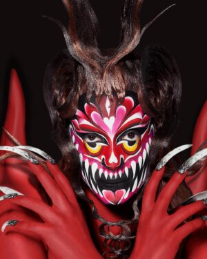 Denali Instagram - demonio 👹 

Incredible collab between some of my absolute faves

📷: @dmvrtinez.jpg 
Edit by @bumblebee_ft 
🎨: @dippwadd 
💇🏻‍♀️ : @stephane_scotto_di_cesare 
Assisted by @spicycx