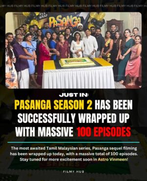 Denes Kumar Instagram - The most awaited, @deneskumar_'s #PasangaSeason2 shooting has been WRAPPED UP!

This time; it's has 100 episodes.
Stay tuned for more excitement is coming soon in Astro Vinmeen.

#Pasanga #Malaysia #VeeduProduction #Astro #FilmyHub #FilmyHubExclusive
