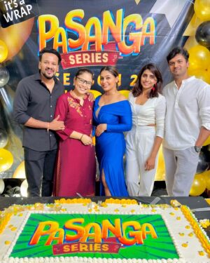 Denes Kumar Instagram - Pasanga series mark a significant milestone as we wrap up filming for the 100th episode of the Pasanga 2 series. This achievement is truly historic and I am filled with immense gratitude for everyone who has been a part of this incredible journey. Firstly, I want to express my heartfelt thanks to @astromalaysia @astroulagam for believing in Pasanga team and providing this opportunity 🙏🏻

I am deeply appreciative of @deneskumar_ Sir and @vimalaperumal6 ❤️😇for this opportunity, support and guidance throughout this entire journey ❤️

I am grateful for our exceptional director @shalinibalasundaram @sathish_natarajan and the entire cast, who have delivered Amazing performances episode after episode. Each member of the team has played a important role, bringing their characters to life with passion and dedication 🔥💪🏻

We completed the filming of all 100 episodes within a remarkable span of just 120 days.As we gathered to celebrate this occasion with a countdown and cutting of the cake, tears rolled down our eyes. We thought of the challenges we faced along the way. Yet we successfully work as a team to reach this incredible milestone together.

I am truly honored to have been a part of this extraordinary project, and I cannot wait to share more updates with all our viewers. Stay tuned as we continue to bring you more from the world of Pasanga 2. Thank you everyone for your unconditional love and support❤️✨

Cake by @fancycustomcake 
Lunch by @juniorkuppannamy 
Dinner @ohyeahbananaleaf
