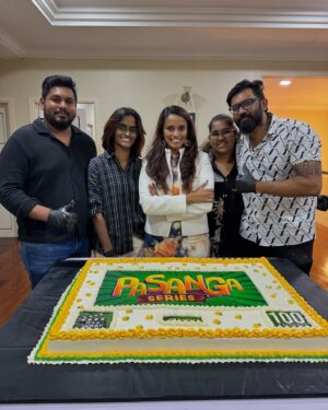 Denes Kumar Instagram - This cake is made from scratch at the venue of Pasanga Season 2 Wrap up party 
It was truly a great experience and enjoyed the whole process and love every bit of it 😘
Congratulations to the entire Pasanga 2 team who puts a lot of effort in completing the shoot of 100 episodes. Bravo the entire cast and crew. Pleasure being a part with this amazing team. All the very best for the series. 🤗

@veeduproduction @deneskumar_ @vimalaperumal6 @shalinibalasundaram @moonnila__ @nithya_shree23 @kabil_raaga @thasha_krishnakumar @sai_kogila @mjnada 

Last but not least thanks for Fancy family who support though out in completing this huge cake successfully♥️🙌🏻 love you all @titanium.trainer @vynafitness @chandruhasan95 @yugahsine_yuga @neev.vv 

#pasanga #veedu #malaysiaseries #100episodes #itsawrap #wrapup #astroulagam #hugecake #giantcake #customcake #fancycustomcakes #fancycustomcakes #fancycustomcakesdelicious #fancycustomcakes #fancycustomcake 
 #bakery #baker #cakedesign #cakedecorating #cakeart #cakeboss #cakeartist #cakedecorating #cake #cakedecorator #fyp #fypシ #fypage