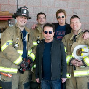 Denis Leary Instagram - This Friday in celebration of International Firefighters' Day we hold our 7th Annual Denis Leary FDNY Firefighter Challenge.  Famous faces and dedicated folks come together to take part in actual training exercises at the FDNY's incredible academy nicknamed The Rock.  Real smoke, real fire and actual giant smiles all day long.  Fitting our David Bowie theme of "We Can Be Heroes - Just For One Day." The money raised has provided new equipment, vehicles, buildings and training for 190 fire departments in 47 states.  You can donate at link in bio.  @learyfirefighters @fdny @fdnyfoundation