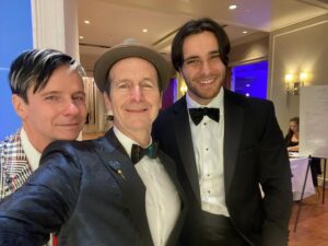 Denis O'Hare Instagram - Our fabulous team at last night's Gala for Spoleto 2024. Misha Pekar was our whiz of a pianist and followed @johncameronmitchell and I as we bashed through renditions of "I've got a Little List" and the Babs/Judy duet of Happy Days/Forget Your Troubles. It all worked. The crowd loved it--we found our groove and Spoleto raised money to support more of the forward-thinking programming of the dashing @instantmena . #spoletofestival