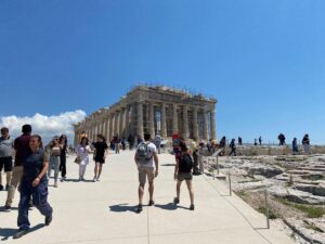 Denis O'Hare Instagram - As ever when I am able to be in the presence of something ancient that has managed to survive wars, theft, cultural upheavals...I am awed and grateful. Awed at the achievement and grateful at the circumstances that allow me to be here. #acropolisofathens
