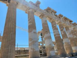 Denis O'Hare Instagram - As ever when I am able to be in the presence of something ancient that has managed to survive wars, theft, cultural upheavals...I am awed and grateful. Awed at the achievement and grateful at the circumstances that allow me to be here. #acropolisofathens