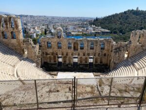 Denis O'Hare Instagram - As ever when I am able to be in the presence of something ancient that has managed to survive wars, theft, cultural upheavals...I am awed and grateful. Awed at the achievement and grateful at the circumstances that allow me to be here. #acropolisofathens