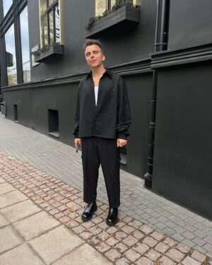 Denis Vasilenko Instagram - A BEAUTIFUL NIGHT OUT @restaurant.john with @nastya_milochka 11 блюд в рамках дегустационного меню это наш личный рекорд 😳