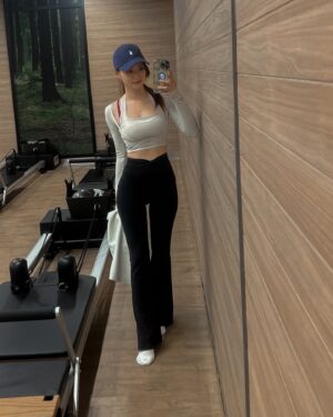Denise Soong Ee Lyn Instagram - life outside the classroom, swipe to the end to see me struggle for dear life. this week, my pilates instructor scolded me for not following instructions and now I finally understand the classroom anxiety some of my students feel, because learning can be overwhelming yknow 🤣