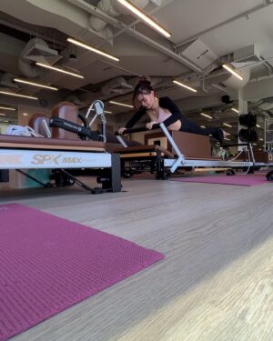 Denise Soong Ee Lyn Instagram - life outside the classroom, swipe to the end to see me struggle for dear life. this week, my pilates instructor scolded me for not following instructions and now I finally understand the classroom anxiety some of my students feel, because learning can be overwhelming yknow 🤣