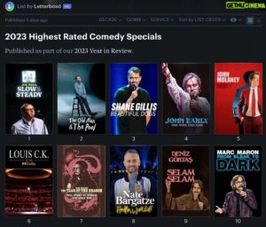 Deniz Göktaş Instagram - ben de 2023’le ilgili bir şey paylaşmış olayım. enteresan bir şekilde letterboxd 2023 listesine girmişiz, teşekkürler herkese. 

🫡 @tuzbiberstandup @tolgaozdemir_ @alifarkhonde @sinagultepe @enesuysall @akselgurel